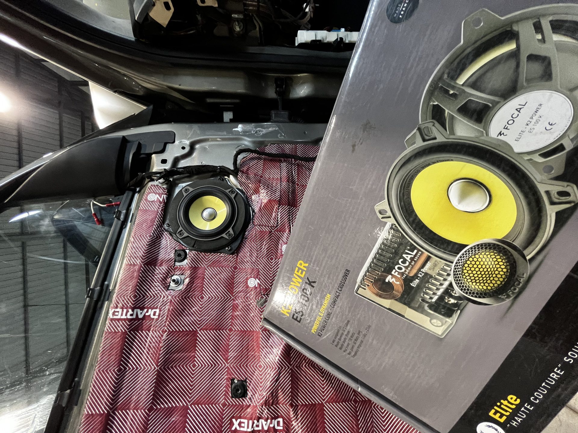 Focal speaker install — car audio upgrade